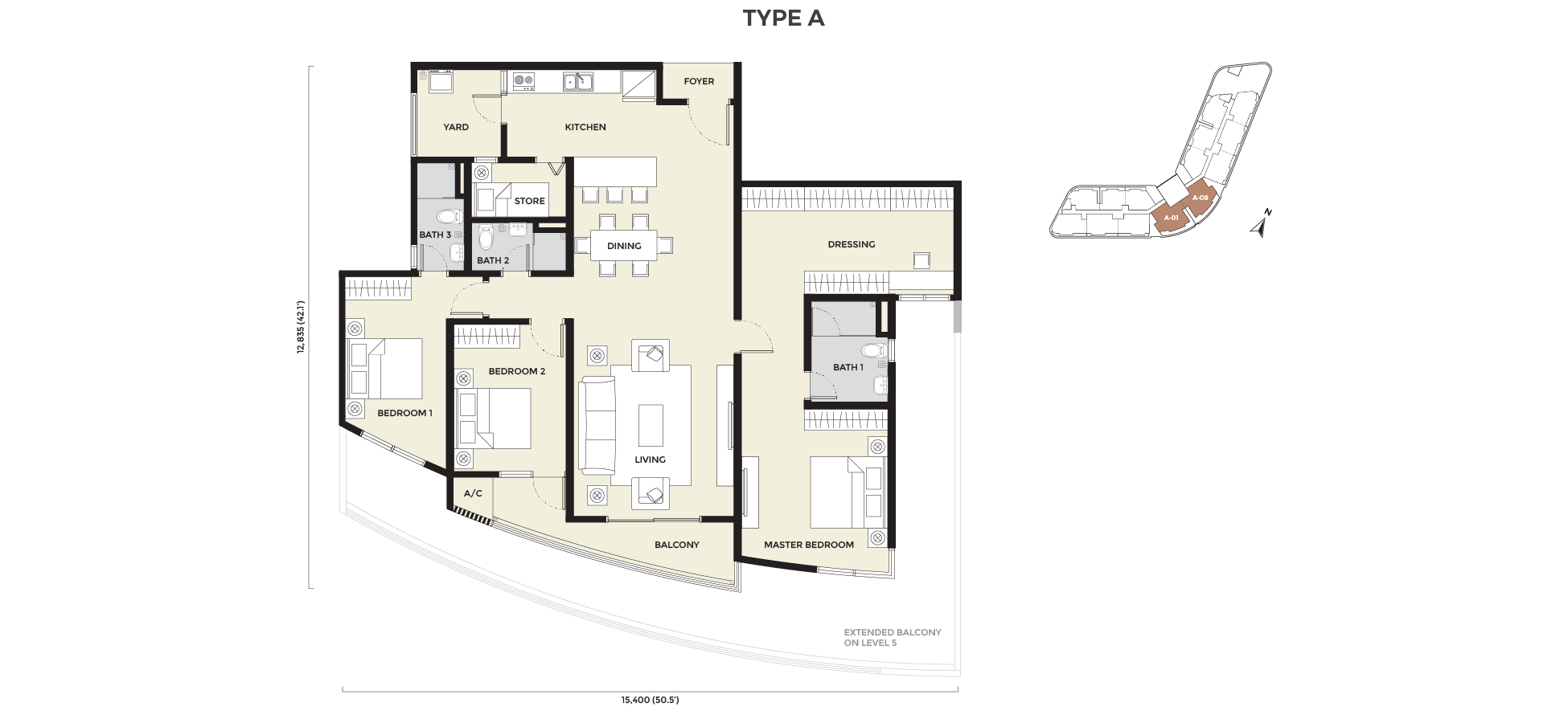 Type A Floor Plan